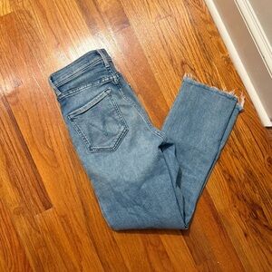 MOTHER high waisted rider jeans